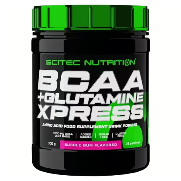 BCAA + Glutamine Xpress 300g de Scitec Nutrition sur WAVO
