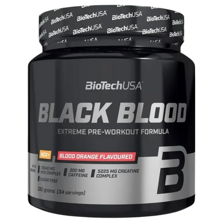 Black Blood NOX 330g BiotechUSA Meilleur Complément au Maroc