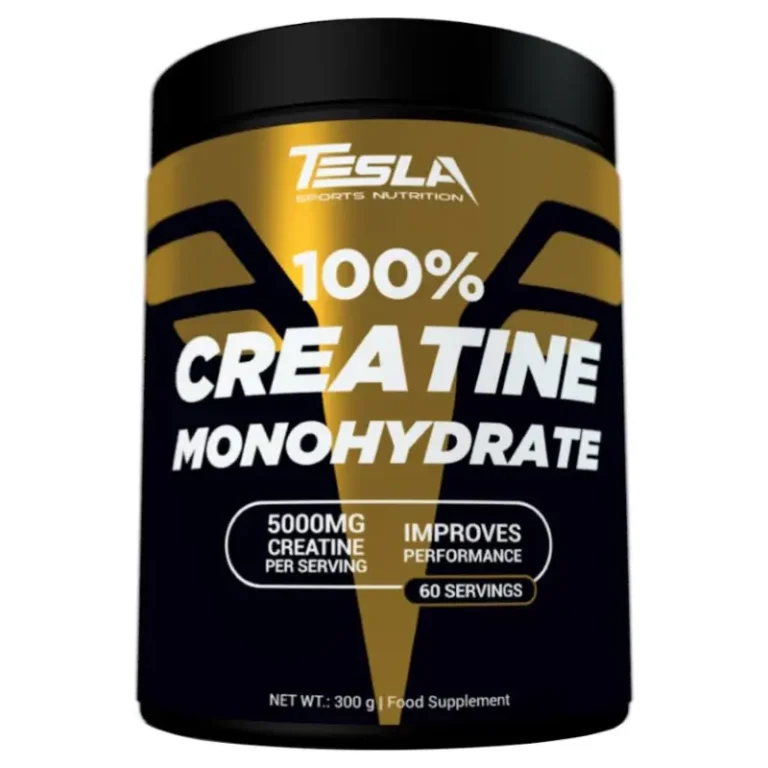 Creatine Monohydrate 300g de Tesla Nutrition | Creatine sur WAVO