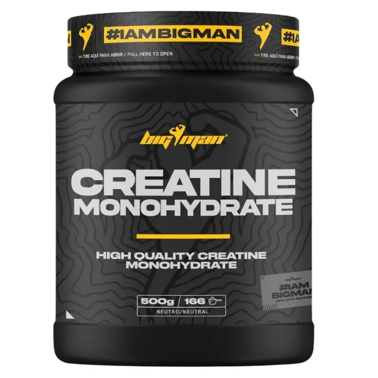 Creatine Monohydrate Micronized 500g Bigman Nutrition au Maroc