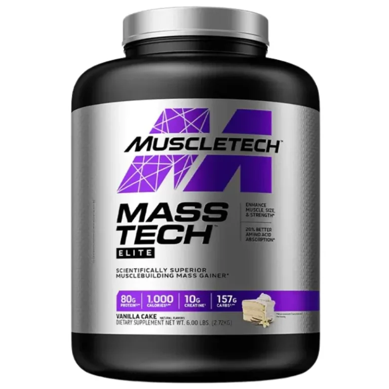 Mass Tech Elite 2.72 Kg de MuscleTech Meilleurs Mass au Maroc
