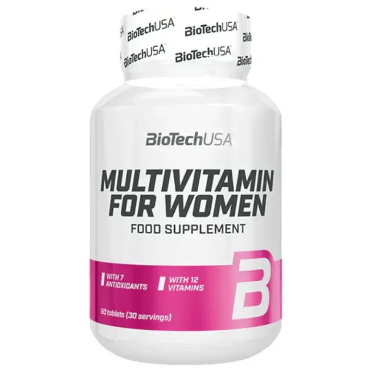 Multivitamin For Women 60 Tablettes de BiotechUSA - Meilleurs Prix au Maroc