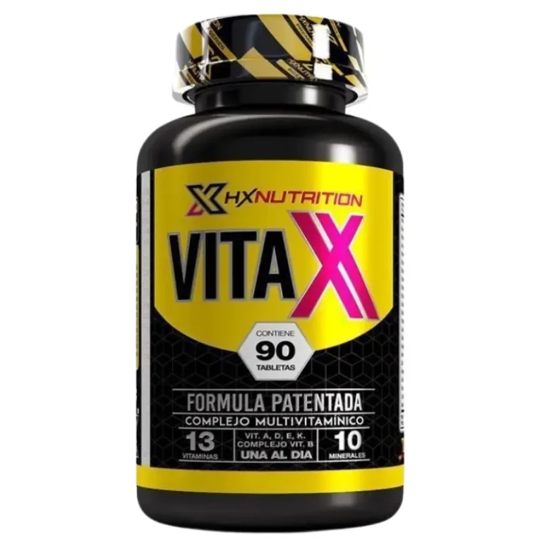 Vita X 90 Comprimés de HX Nutrition Meilleurs Multivitamines au Maroc