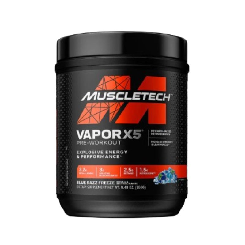 Vapor X5 Pre Workout 272G - Muscletech Vapor X5 Pre-Workout 272G - Muscletech