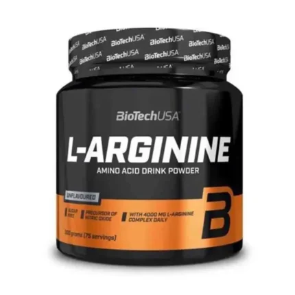 L-Arginine Powder 300g BiotechUSA sur WAVO, bénéficier des Meilleurs Prix au Maroc, avec une Livraison Rapide.