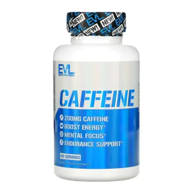 Caffeine 100 Tablets - Evlution Nutrition