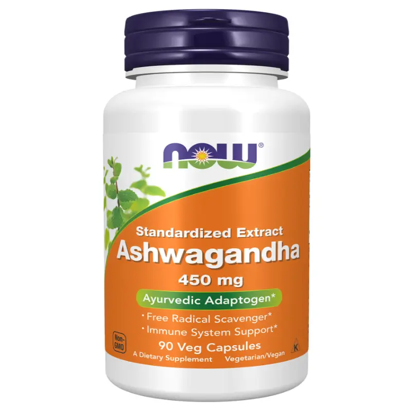 Ashwagandha 450 mg Veg Capsules - NOW Foods