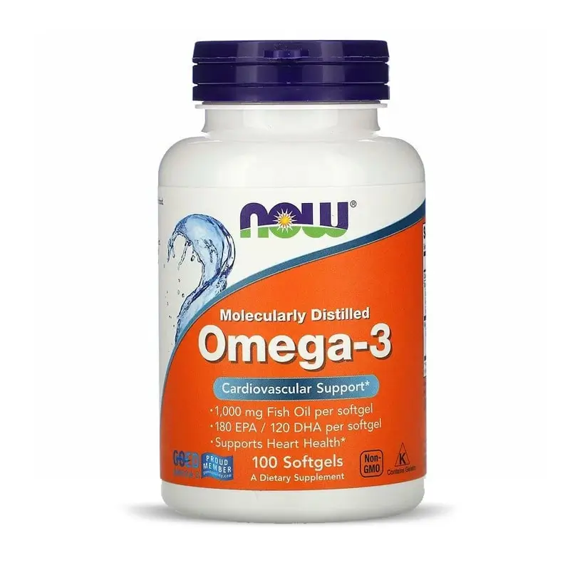 Omega-3 100 Softgels - NOW Foods