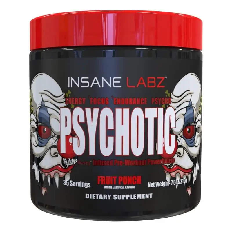 Psychotic Red 35 Servings - Insane Labz Psychotic Red 35 Servings - Insane Labz