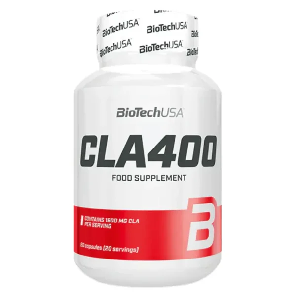 CLA-400 80 Capsules de BiotechUSA - Suppléments au Maroc