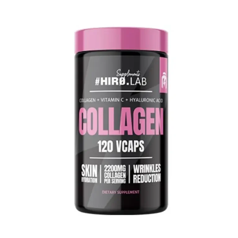 Collagène 120 Capsules Végétales – Hirolab