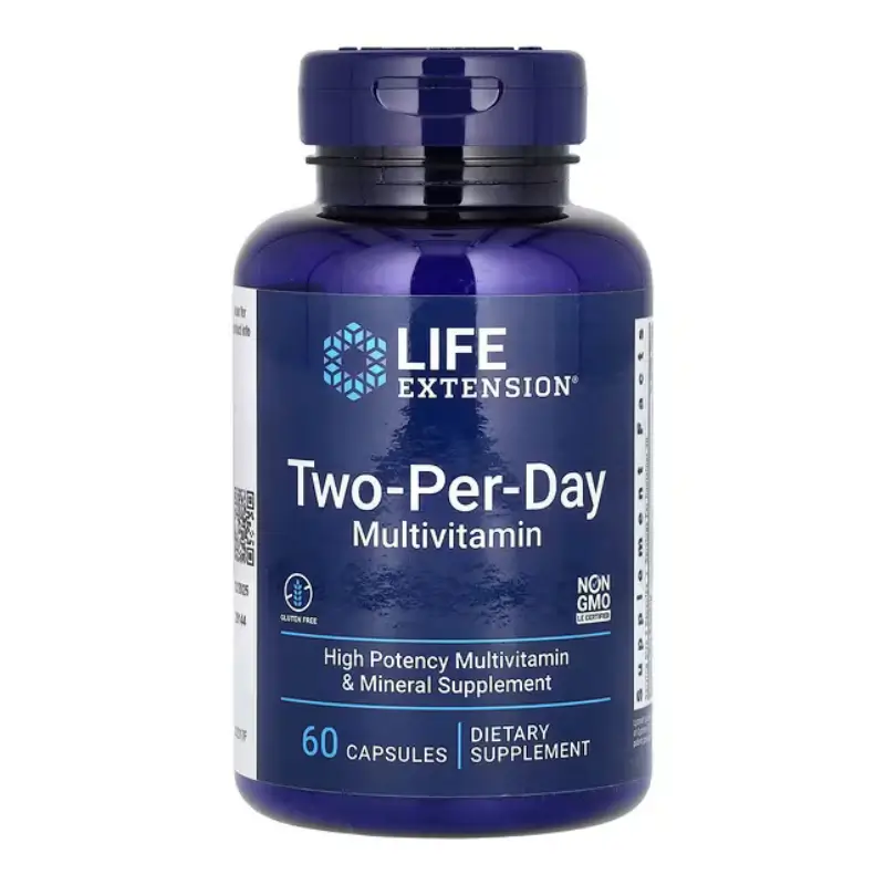Two-Per-Day Multivitamin 60 Caps - Life Extension Two-Per-Day Multivitamin 60 Caps - Life Extension