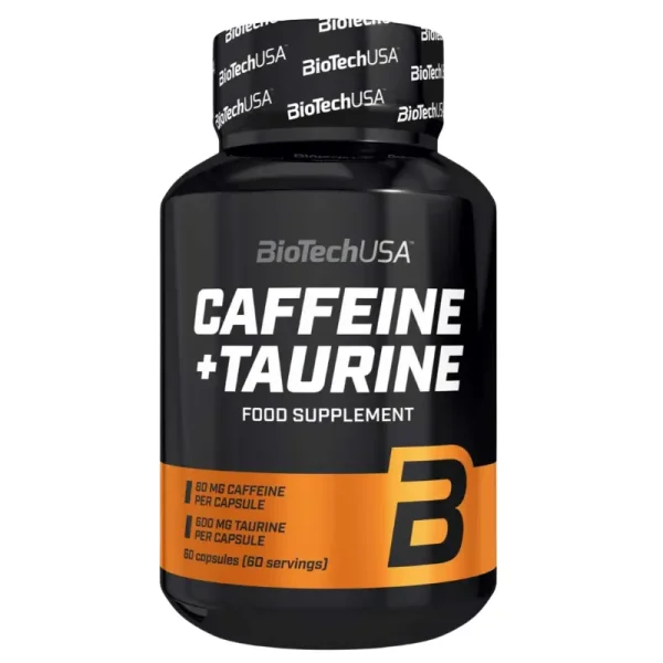 Caffeine + Taurine 60 Capsules de BioTechUSA | Pre Workout