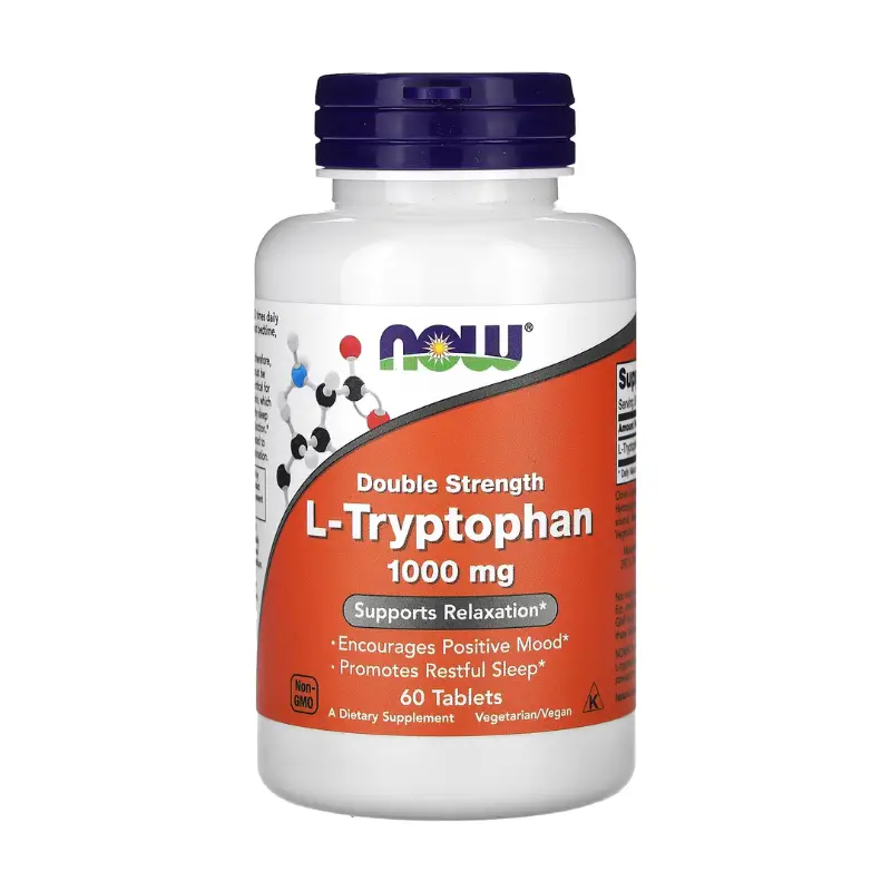 L-Tryptophan 1000 mg - NOW Foods
