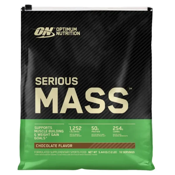 Serious Mass 5.44 Kg de Optimum Nutrition - Mass Gainer au Maroc