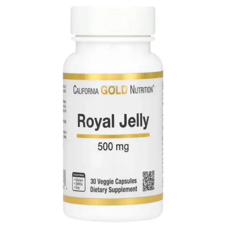 Royal Jelly 500 mg de California Gold Nutrition Meilleurs au Maroc