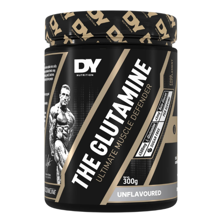Glutamine Recovery 300g de DY Nutrition Meilleurs complément alimentaire au Maroc