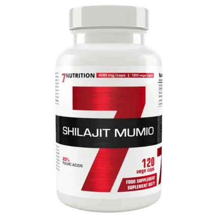 Shilajit Mumio 400mg 120 Gélules 7Nutrition Meilleurs complément alimentaire au Maroc