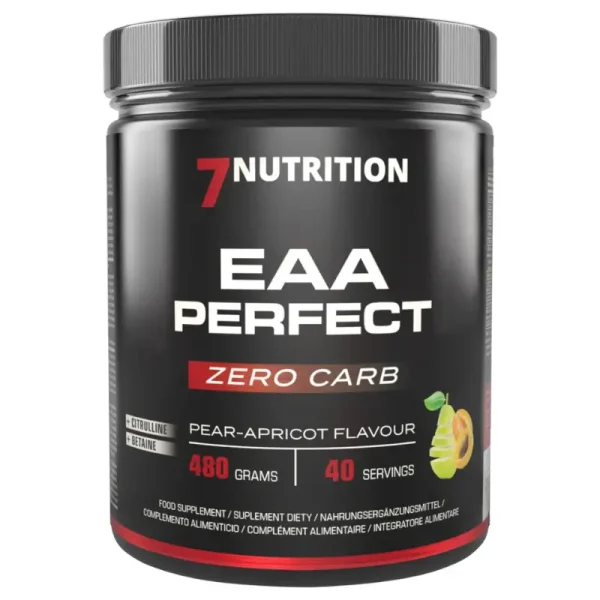 EAA Perfect Zero Carbs 480g de 7 Nutrition | EAA au WAVO