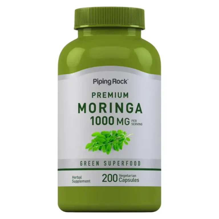 Moringa Oleifera 1000 mg 200 Capsules de PipingRock - Moringa au Maroc