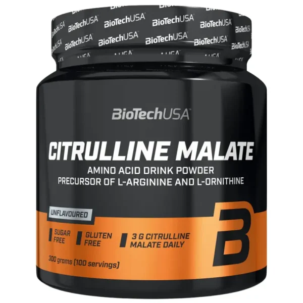 Citrulline Malate 300g de BioTechUSA - Citrulline au Maroc