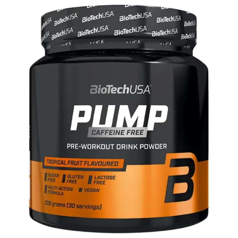 Pre Workout Pump Sans Caféine 330g de BioTechUSA au Maroc