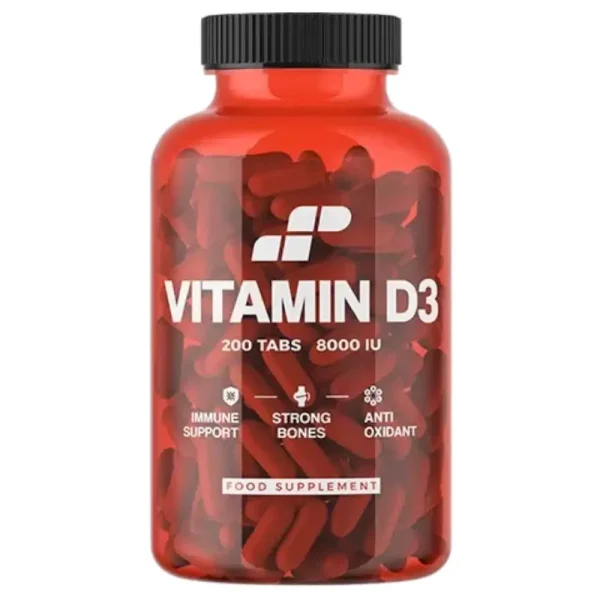 Vitamin D3 8000 IU 200 Tablets de MP Nutrition - Vitamin au Maroc