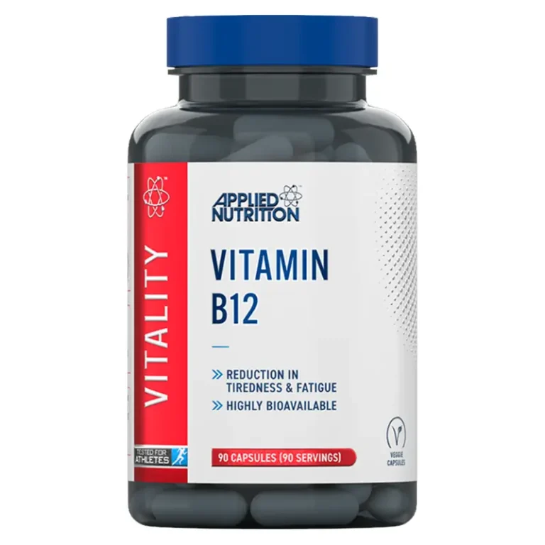 Vitamine B12 1000 mcg 90 Capsules de Applied Nutrition- Vitamine B12 au Maroc