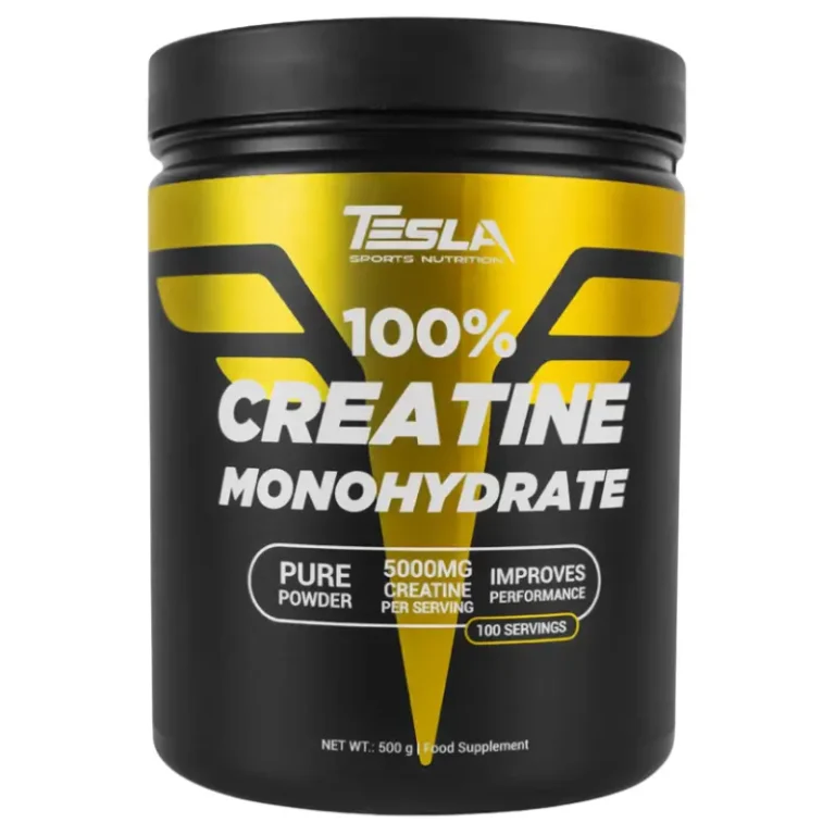 Creatine Monohydrate 500g de Tesla Nutrition | Creatine sur WAVO