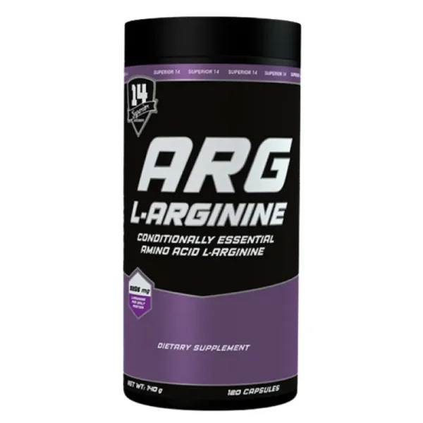 ARG L-Arginine 120 Gélules de Superior 14 | Arginine sur WAVO