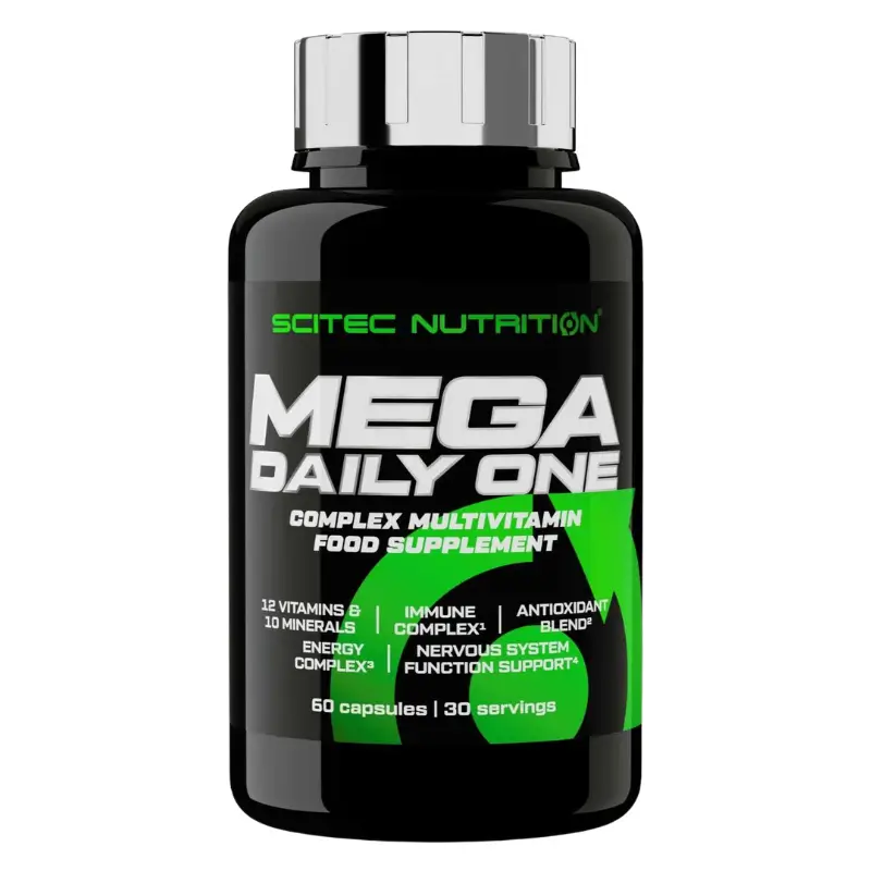 Mega-Daily-One-Complexe-Multivitamine-60-Capsules-Scitec-Nutrition-sur-WAVO Mega Daily One 60 Capsules de Scitec Nutrition | Multivitamine Chez WAVO