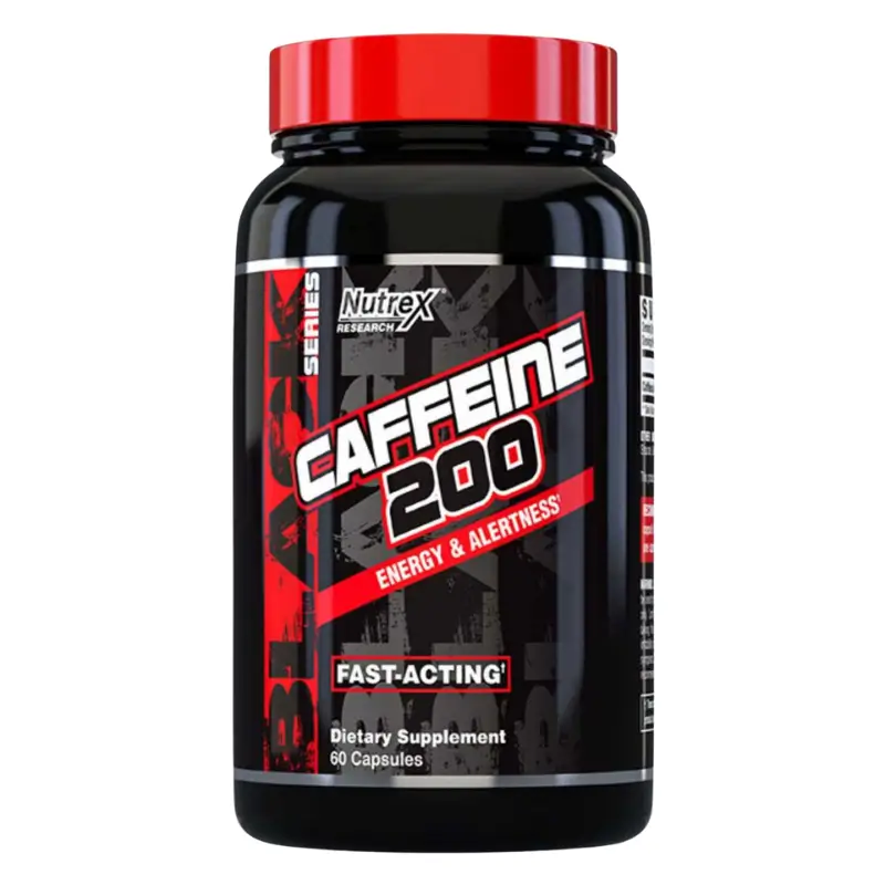 Caffeine 200 mg 60 Capsules de Nutrex Disponible Chez WAVO